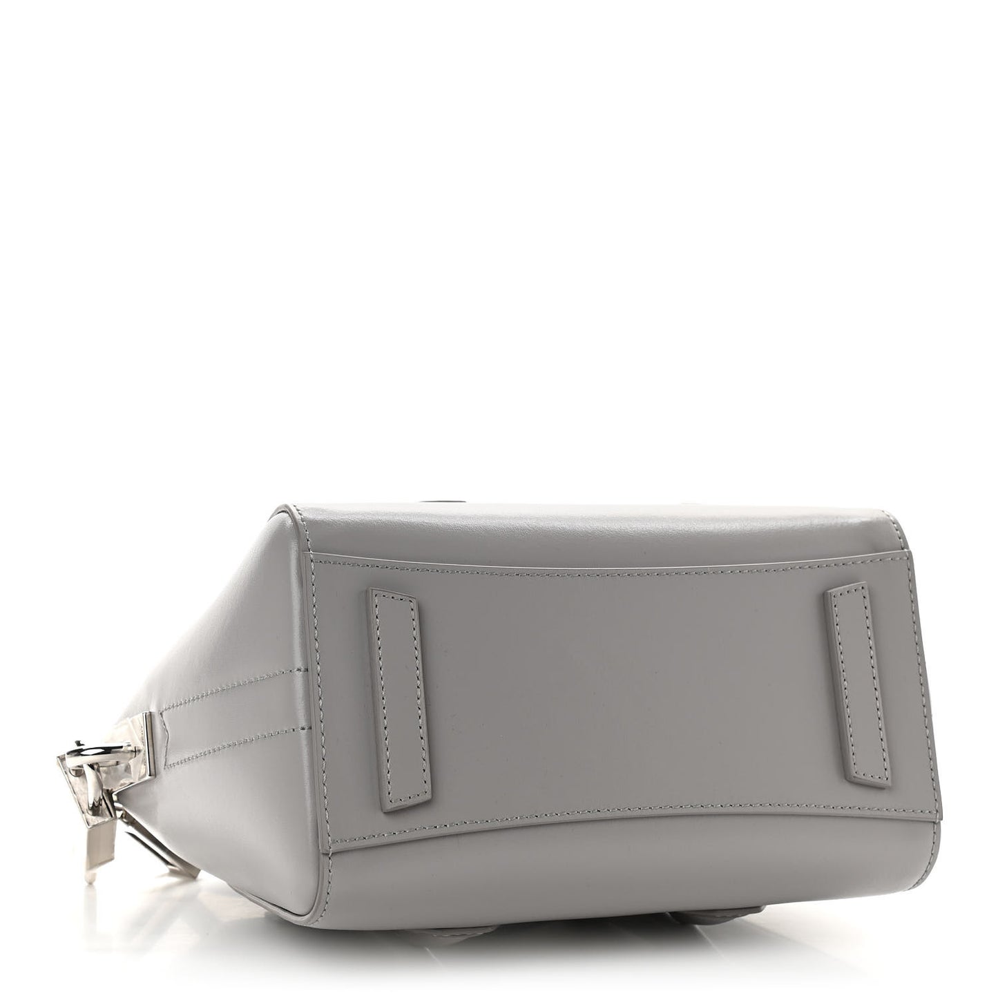 Box Calfskin Mini Lock Antigona Grey