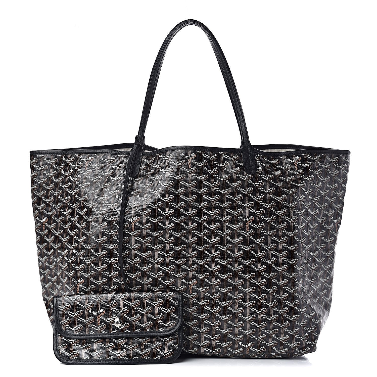 Goyard Goyardine Saint Louis GM Black 1 of 16