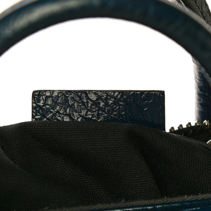 Givenchy Textured Patent Calfskin Small Antigona Storm Blue 6 of 17