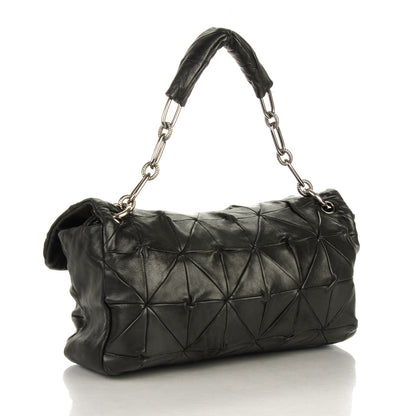 Chanel Lambskin Quilted Soft Squares Origami Flap Black 3 of 7