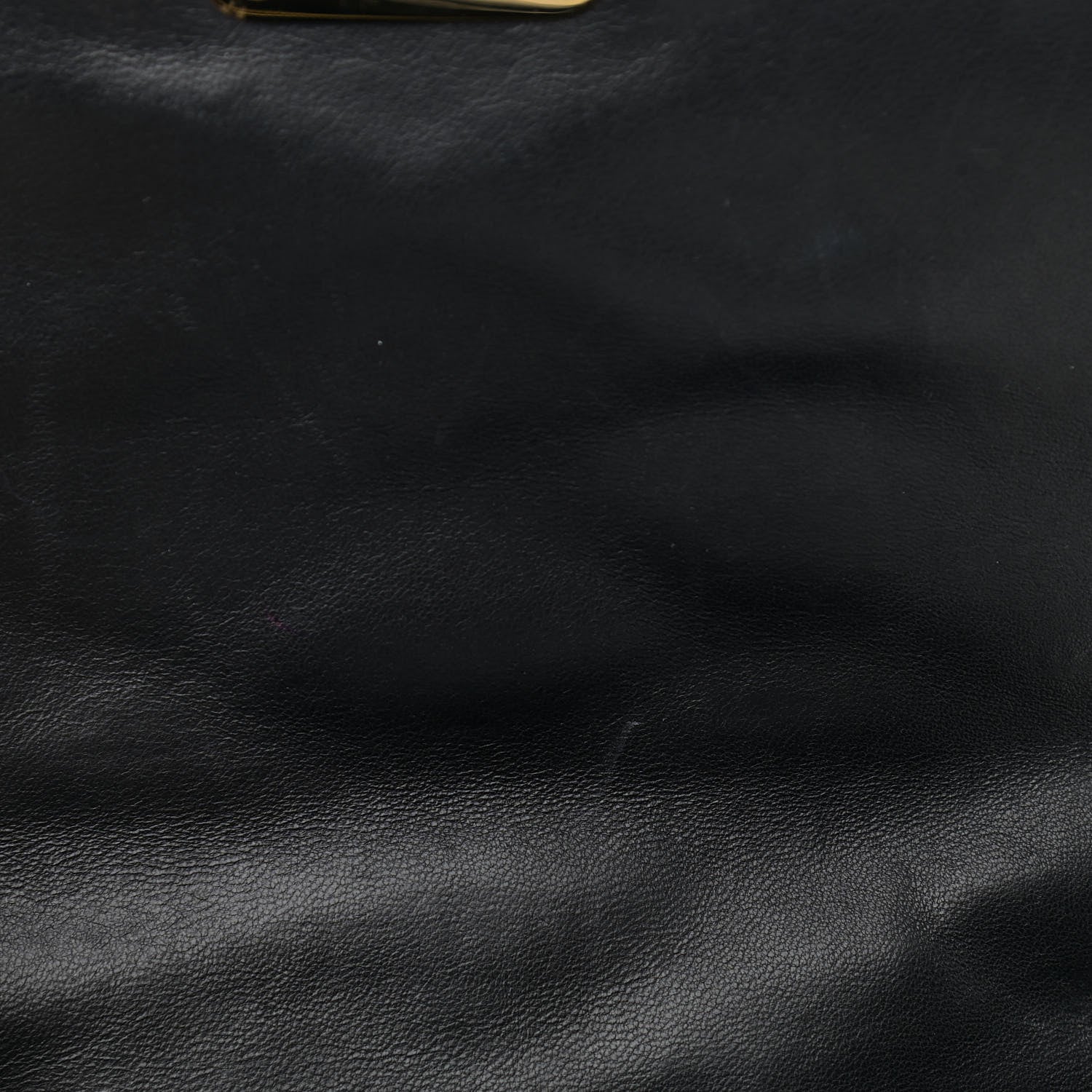 Louis Vuitton Lambskin Malletage Pochette Flap Black 7 of 13
