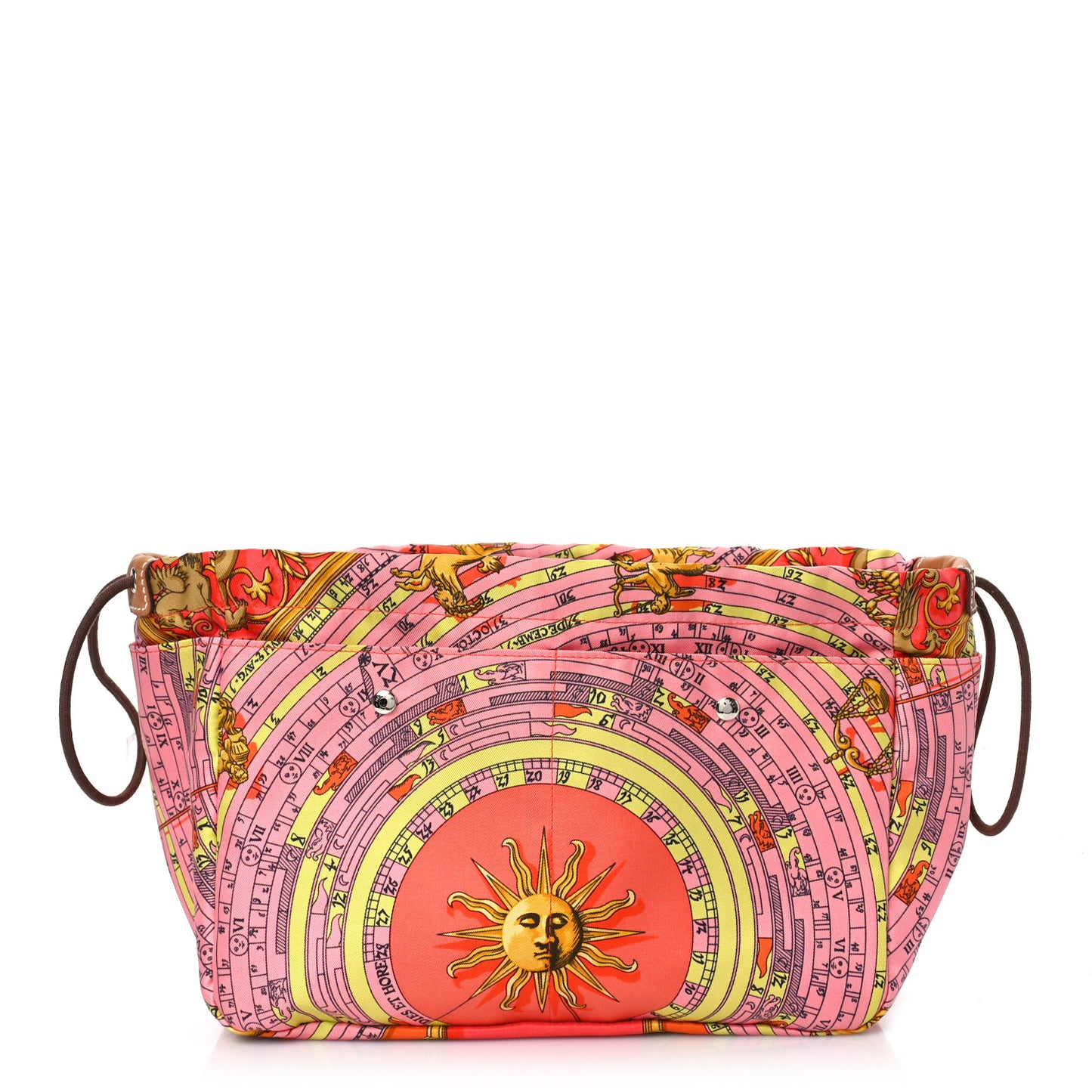 Silk Barenia Astrologie Fourbi 25 MM Pouch Pink Fauve