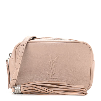 Saint Laurent Lambskin Monogram Lou Belt Bag Marble Pink 1 of 10