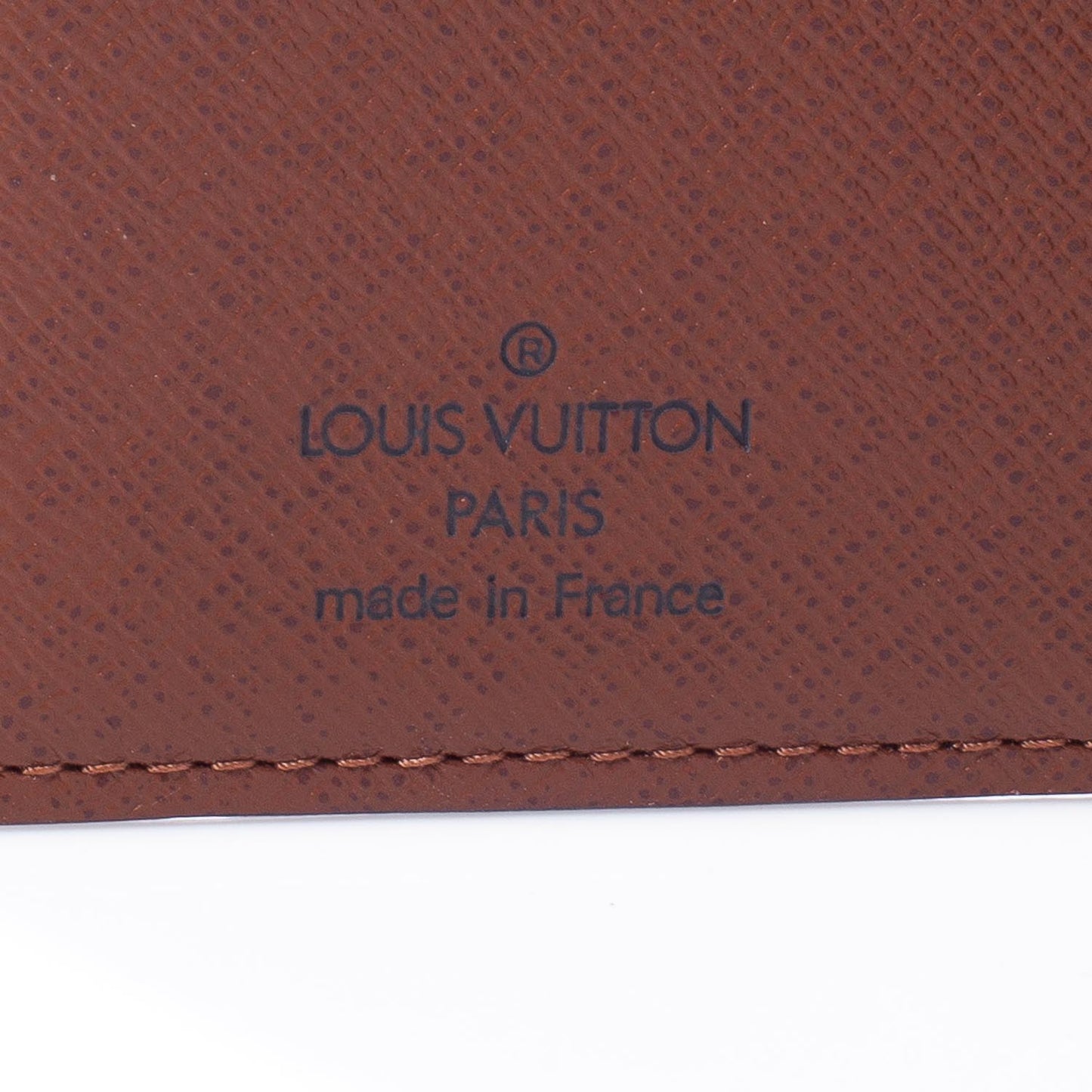 Monogram Mini Agenda Cover