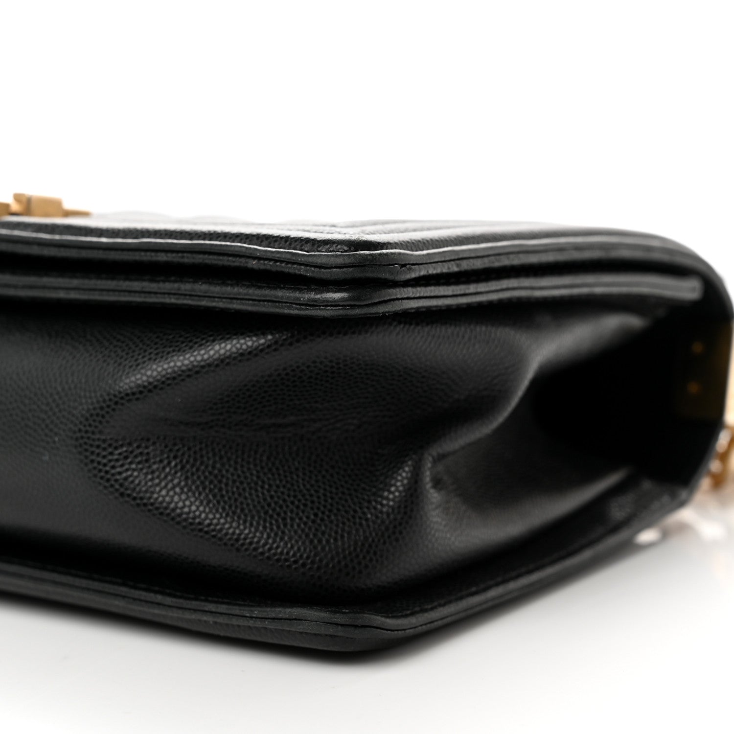 Chanel Caviar Quilted Medium Boy Flap Black 8 of 9