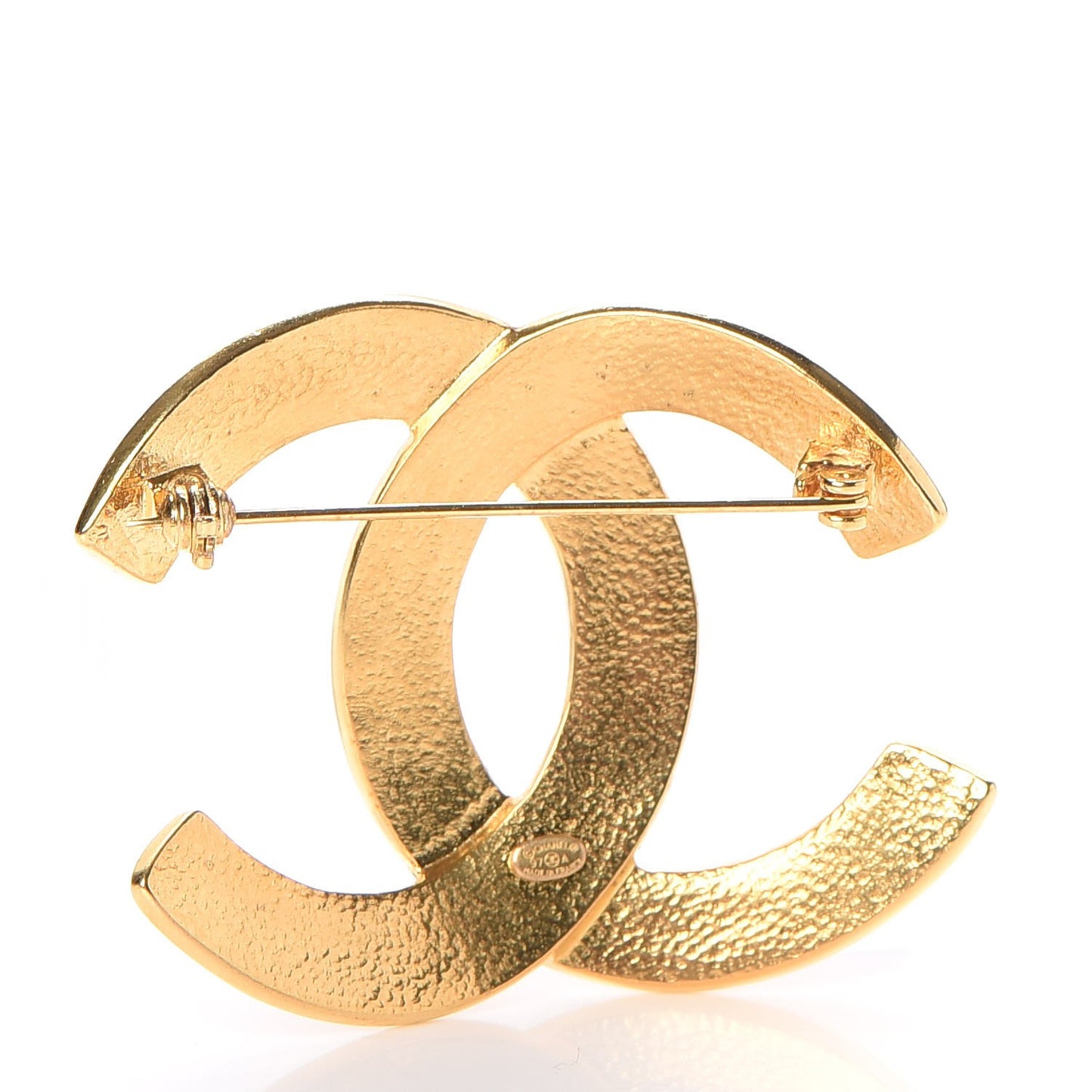 CC Large Brooch Gold