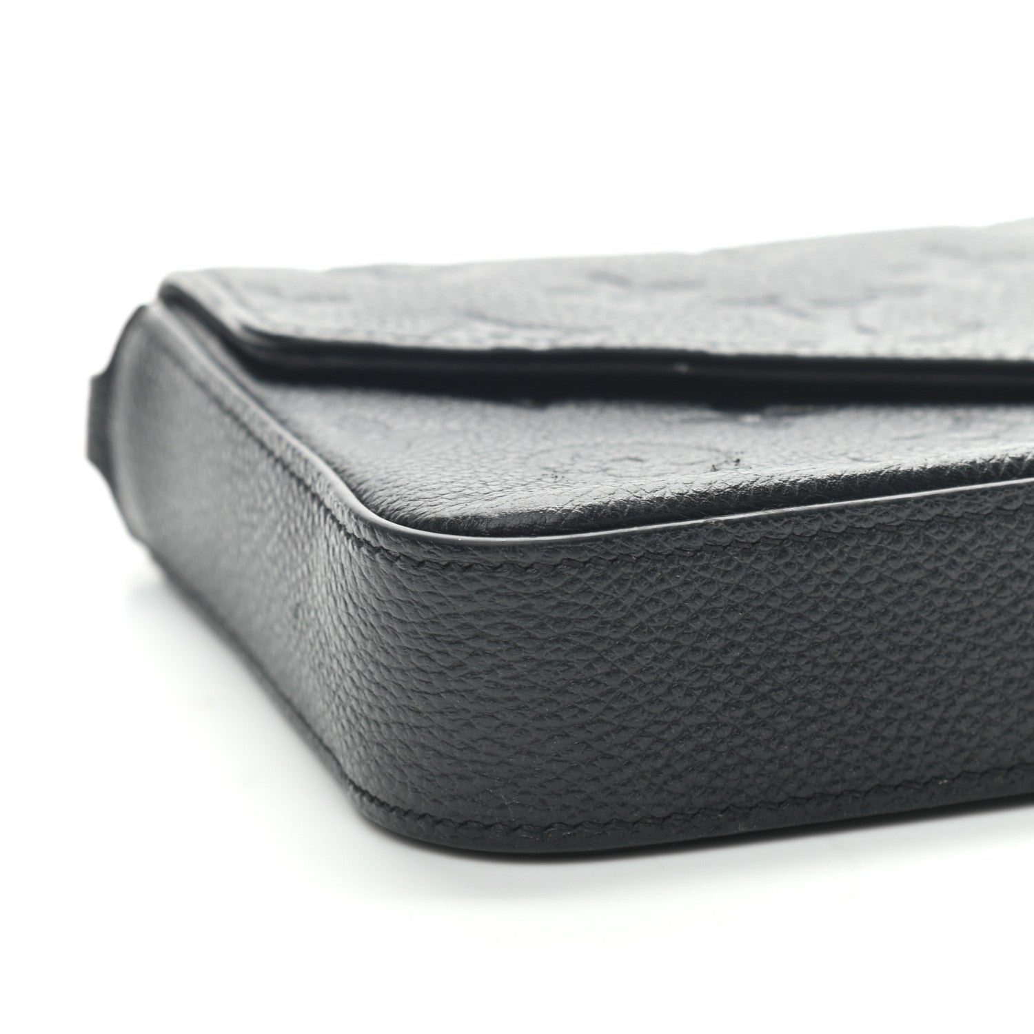 Louis Vuitton Empreinte Pochette Felicie Chain Wallet Black 7 of 8
