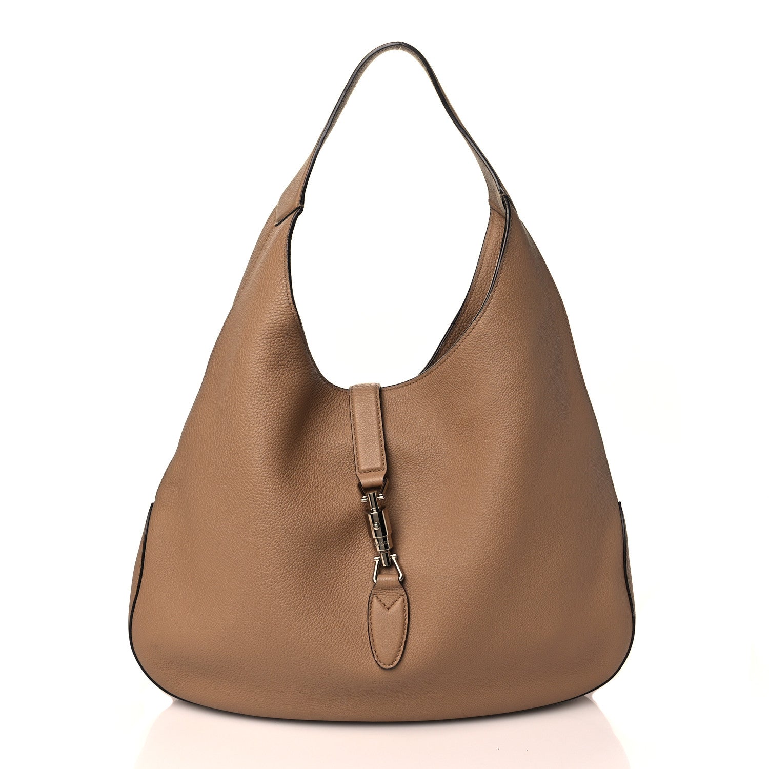 Gucci Soft Grained Calfskin Large Jackie Hobo Classic Camel 2 of 12