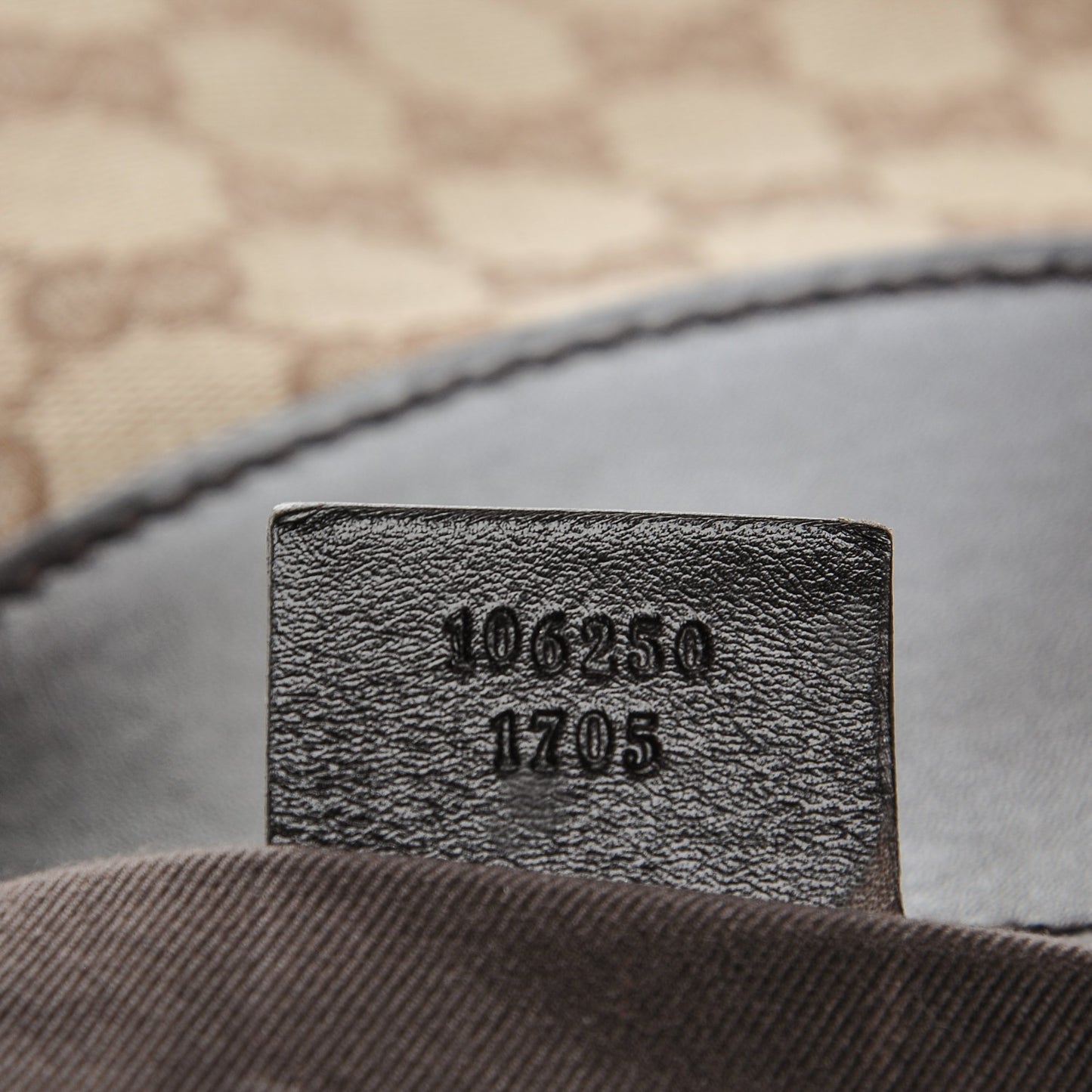 Monogram Half Moon Hobo Dark Brown
