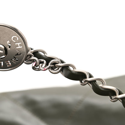 Chanel Shiny Calfskin Quilted Chanel 22 Khaki 11 of 13