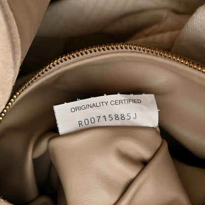 Bottega Veneta Suede Intrecciato Large Hop Ecru 7 of 10