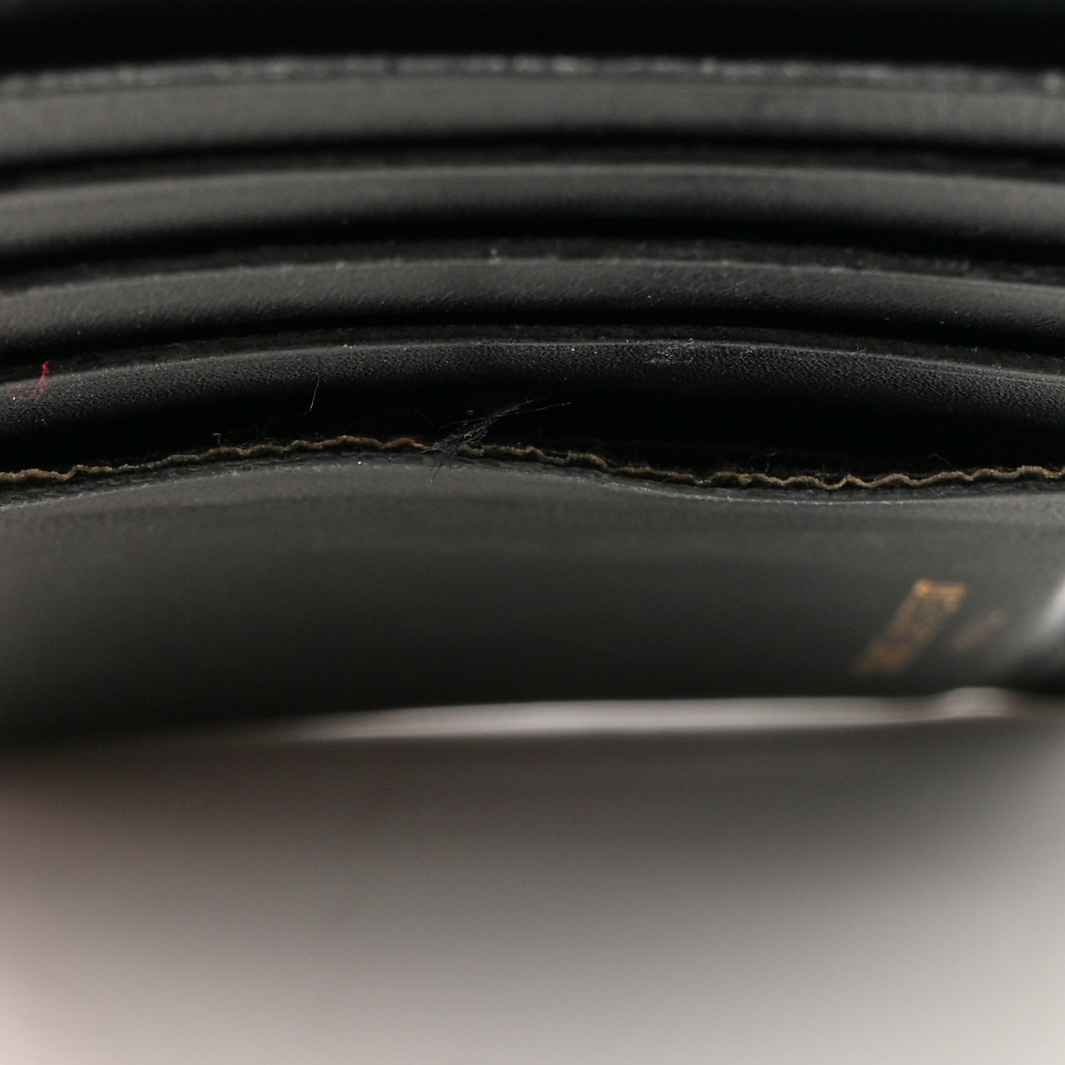 Saint Laurent Calfskin 5 Fragments Zip Pouch Card Holder Black 10 of 17