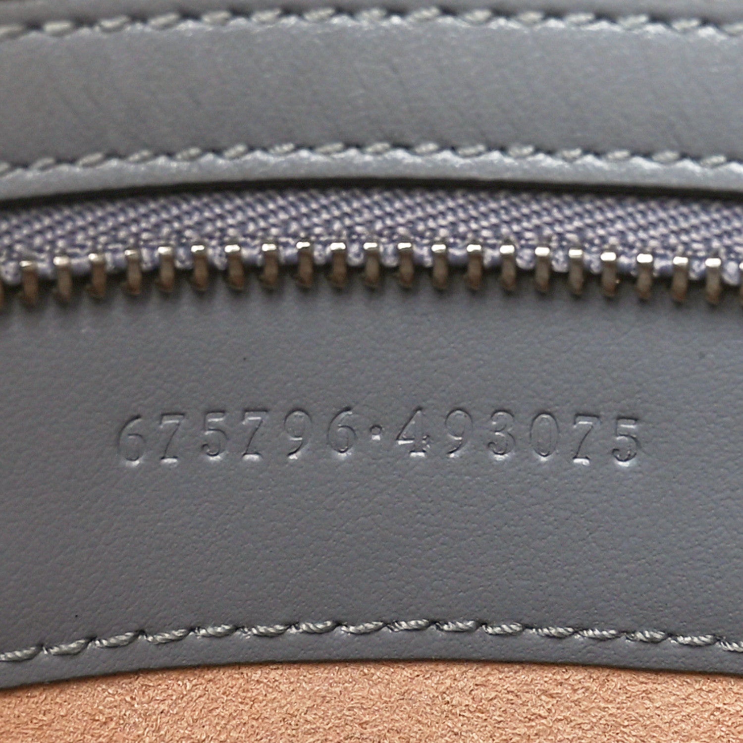 Gucci Calfskin Matelasse Aria Medium GG Marmont Shoulder Tote Deep Grey 7 of 11