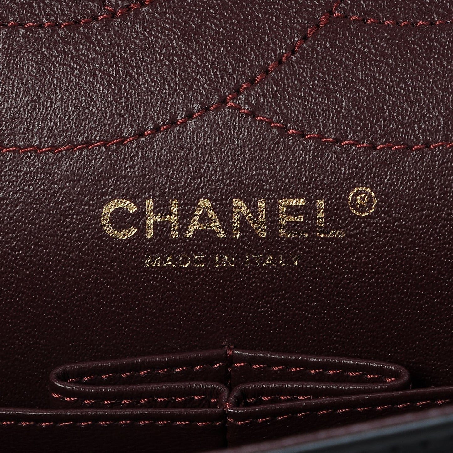 Aged Calfskin Quilted 2.55 Reissue 227 Flap Black
