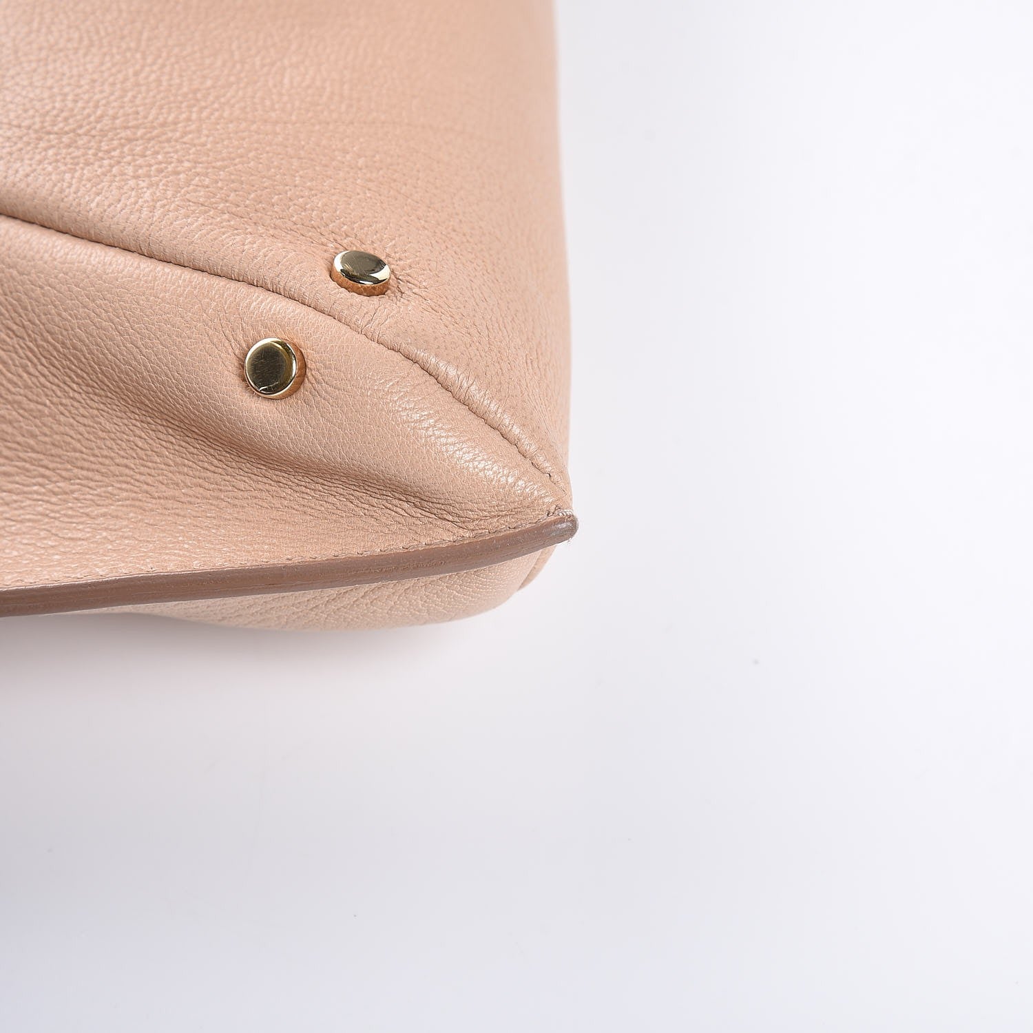 Saint Laurent Sheepskin Shoulder Bag Pale Pink 9 of 10