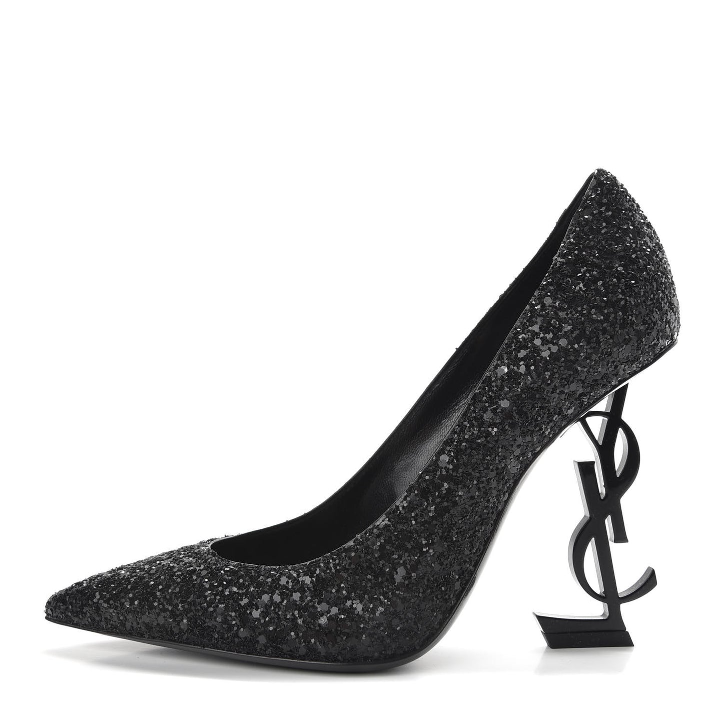 Glitter Opyum 100 Pumps 36 Black