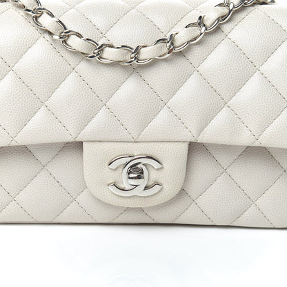 Chanel Caviar Quilted Mini Rectangular Flap Ivory 10 of 10
