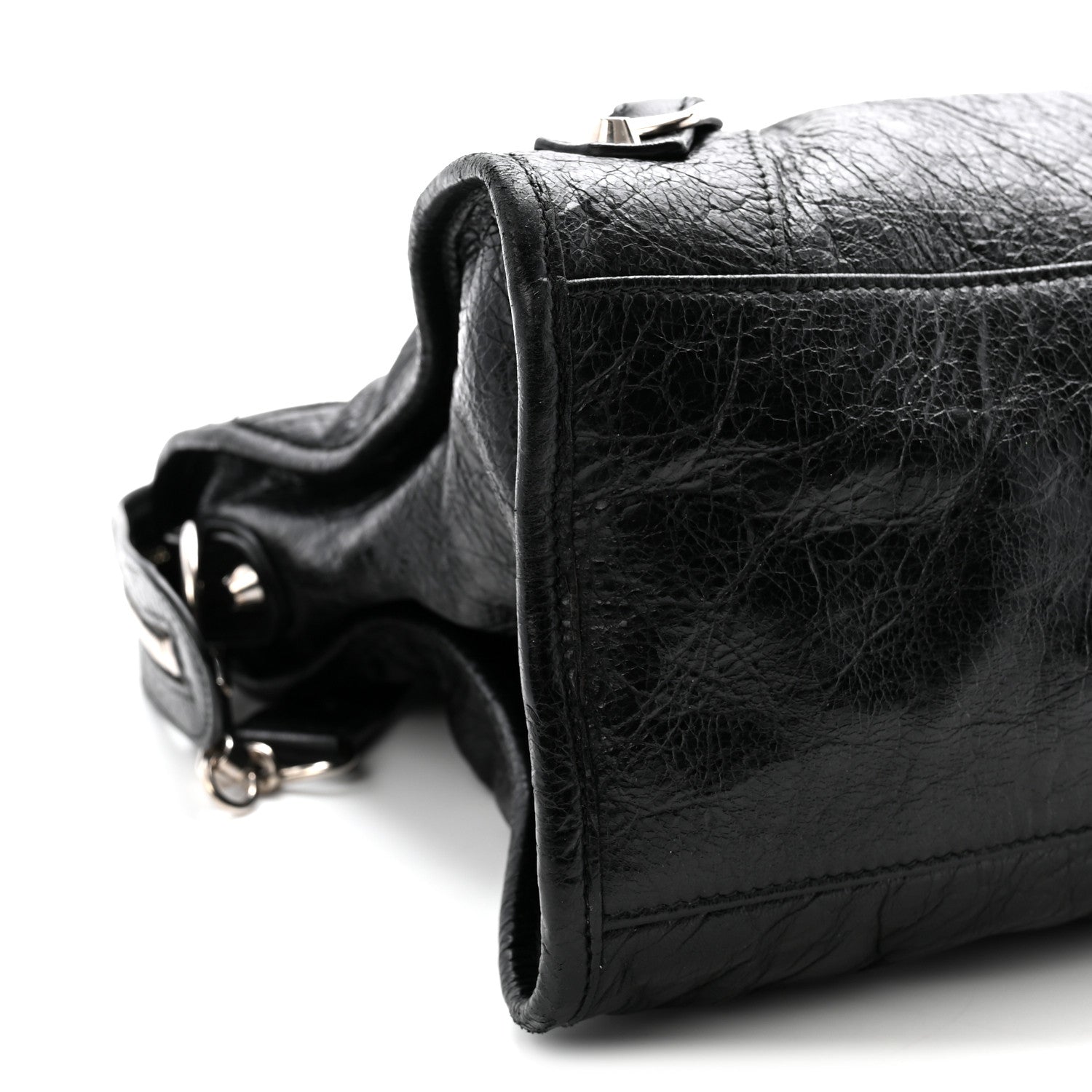 Balenciaga Agneau Classic Silver Hardware City Black 9 of 11