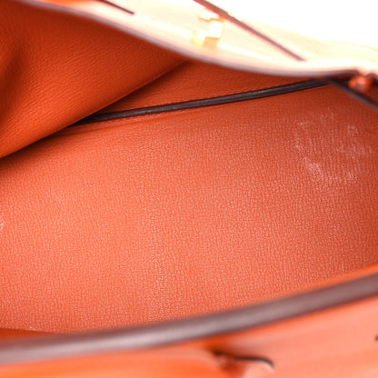 Hermes Epsom Birkin 35 Orange 5 of 11