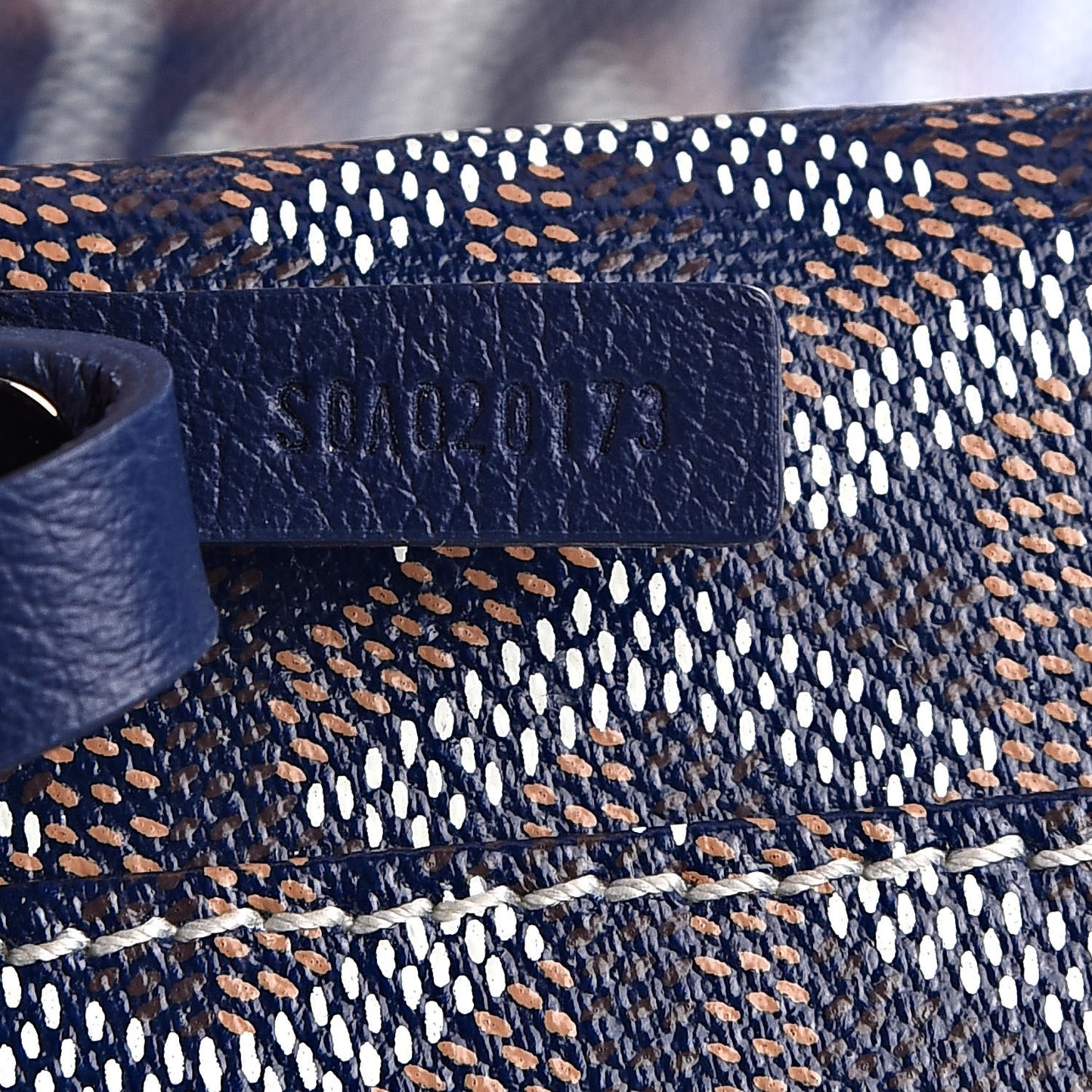 Goyardine Saint Louis PM Navy