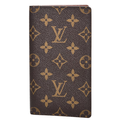 Louis Vuitton Monogram Checkbook Holder Case Wallet 1 of 7