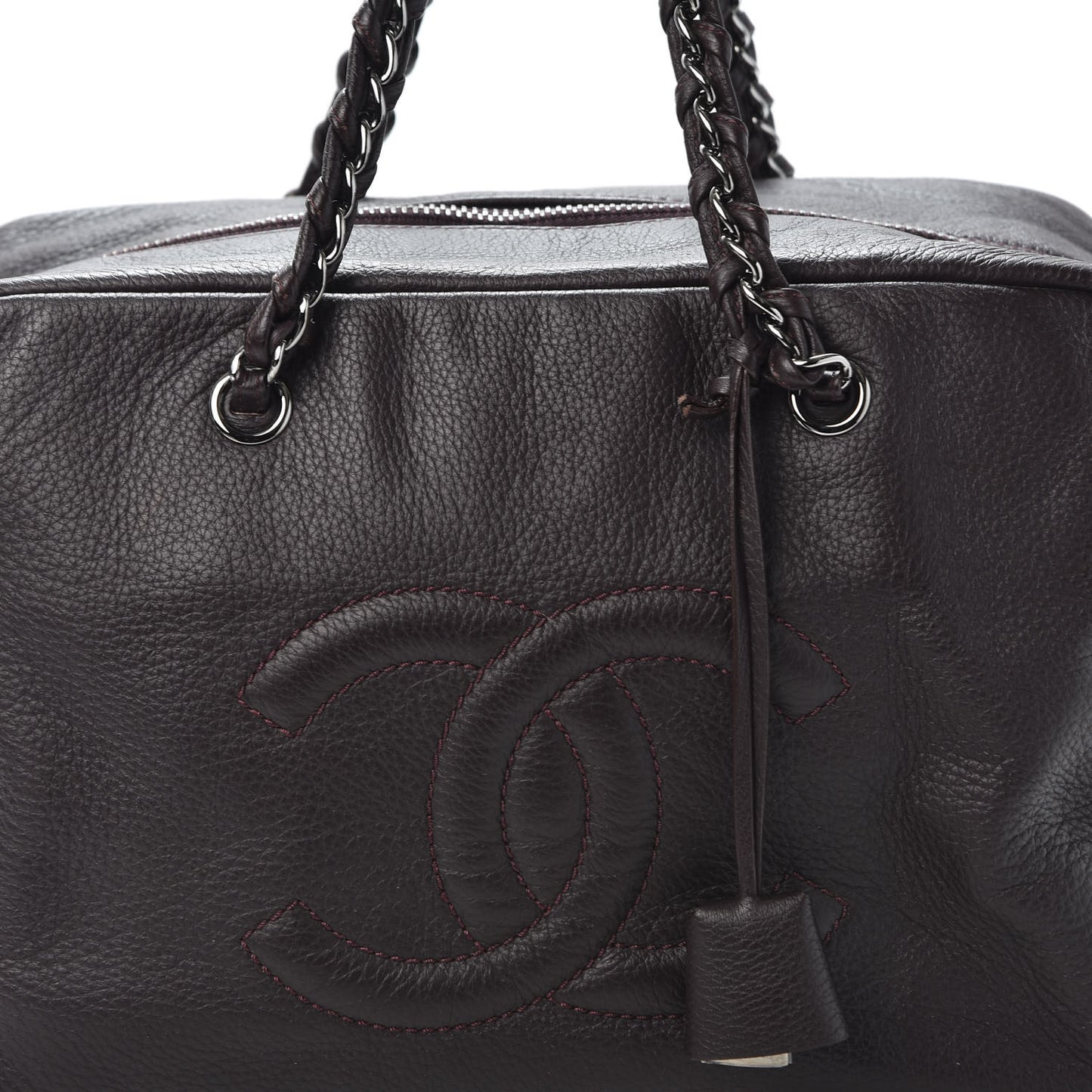 Deerskin Luxe Ligne Bowler Brown