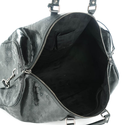 Gucci Imprime Monogram Large Carry On Duffle Black 5 of 7