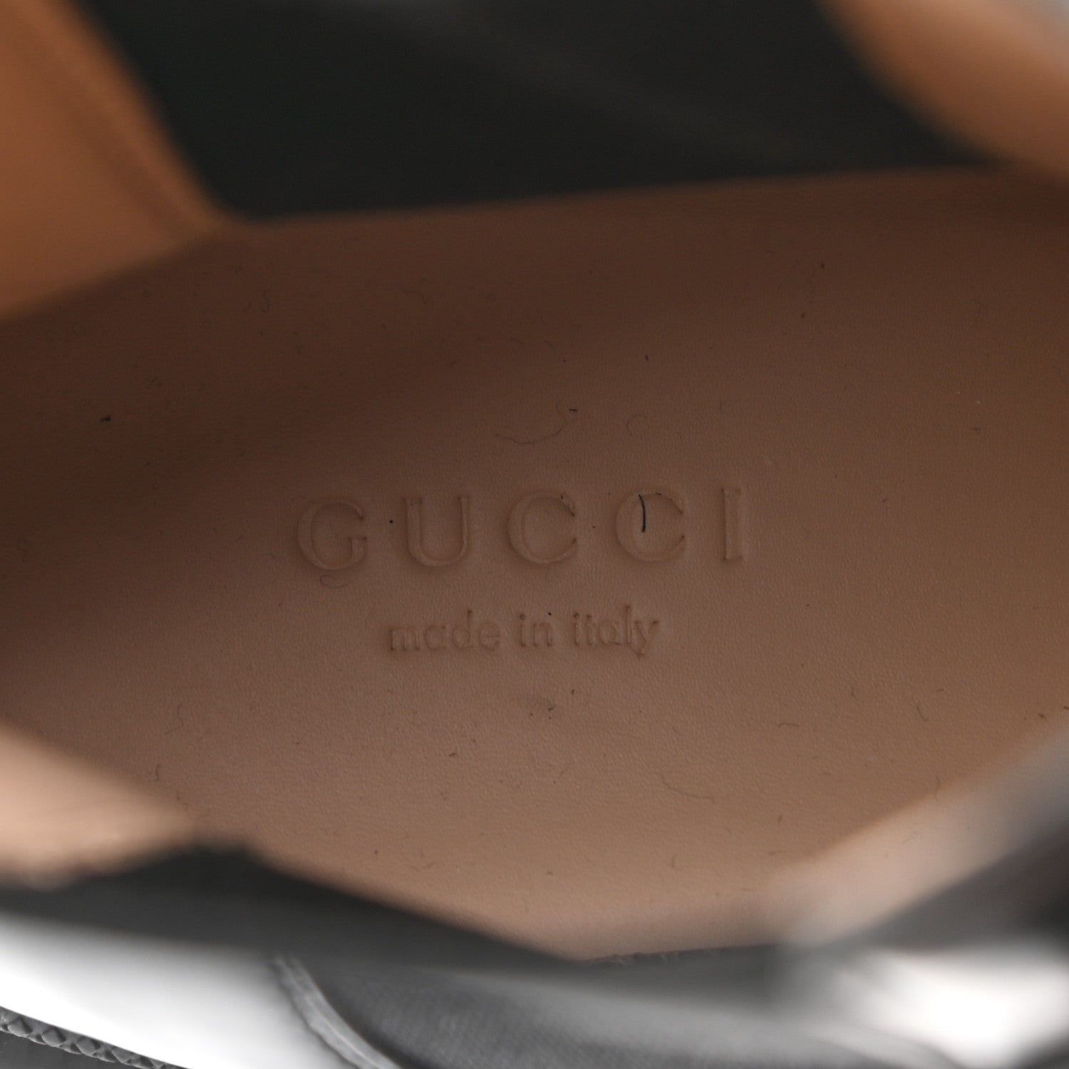 Gucci Calfskin Crystal GG Trip Chelsea Ankle Boots 40 Black 6 of 12