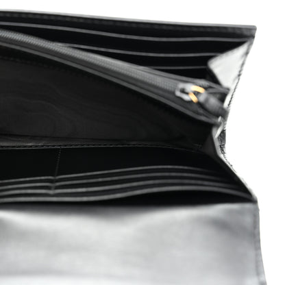 Gucci Calfskin Matelasse GG Marmont Continental Wallet Black 6 of 9
