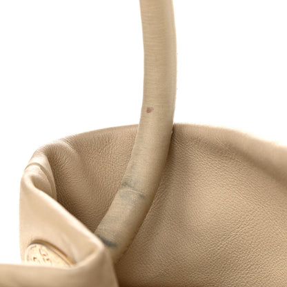 Chanel Lambskin Camellia Tote Beige 13 of 14