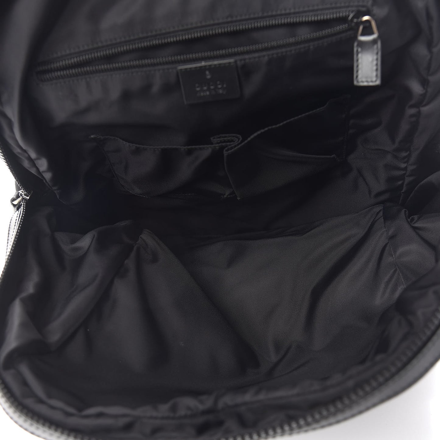 Techno Canvas Web Band Single Buckle Backpack Black