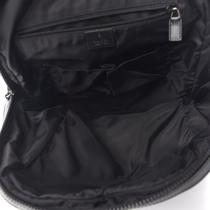Gucci Techno Canvas Web Band Single Buckle Backpack Black 5 of 11