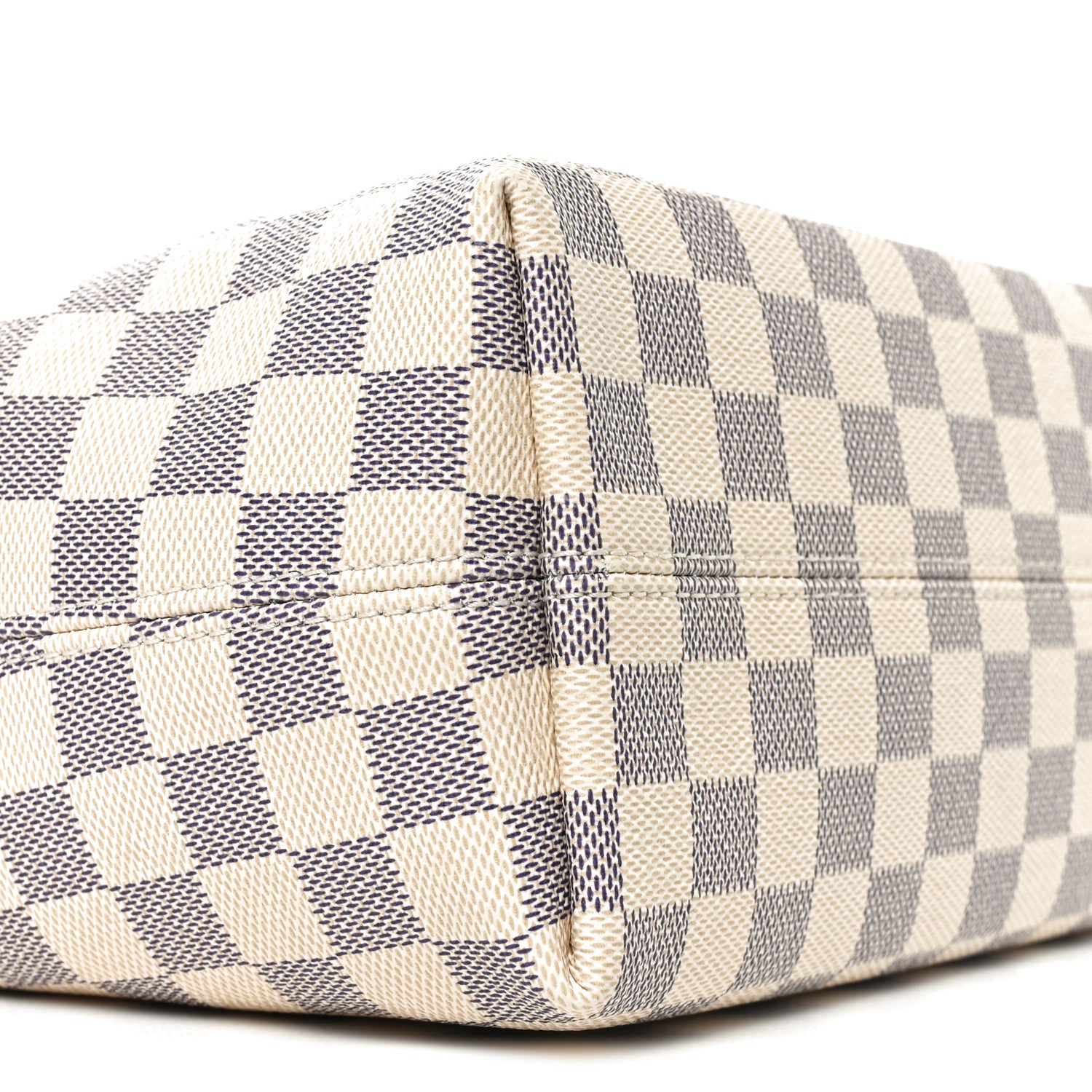 Louis Vuitton Damier Azur Graceful MM Rose Ballerine 8 of 9