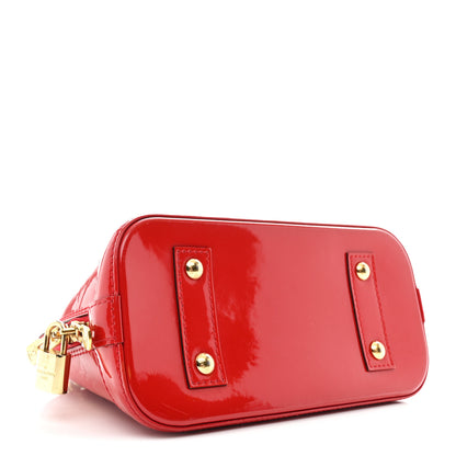 Louis Vuitton Vernis Alma BB Rose Indien 7 of 19