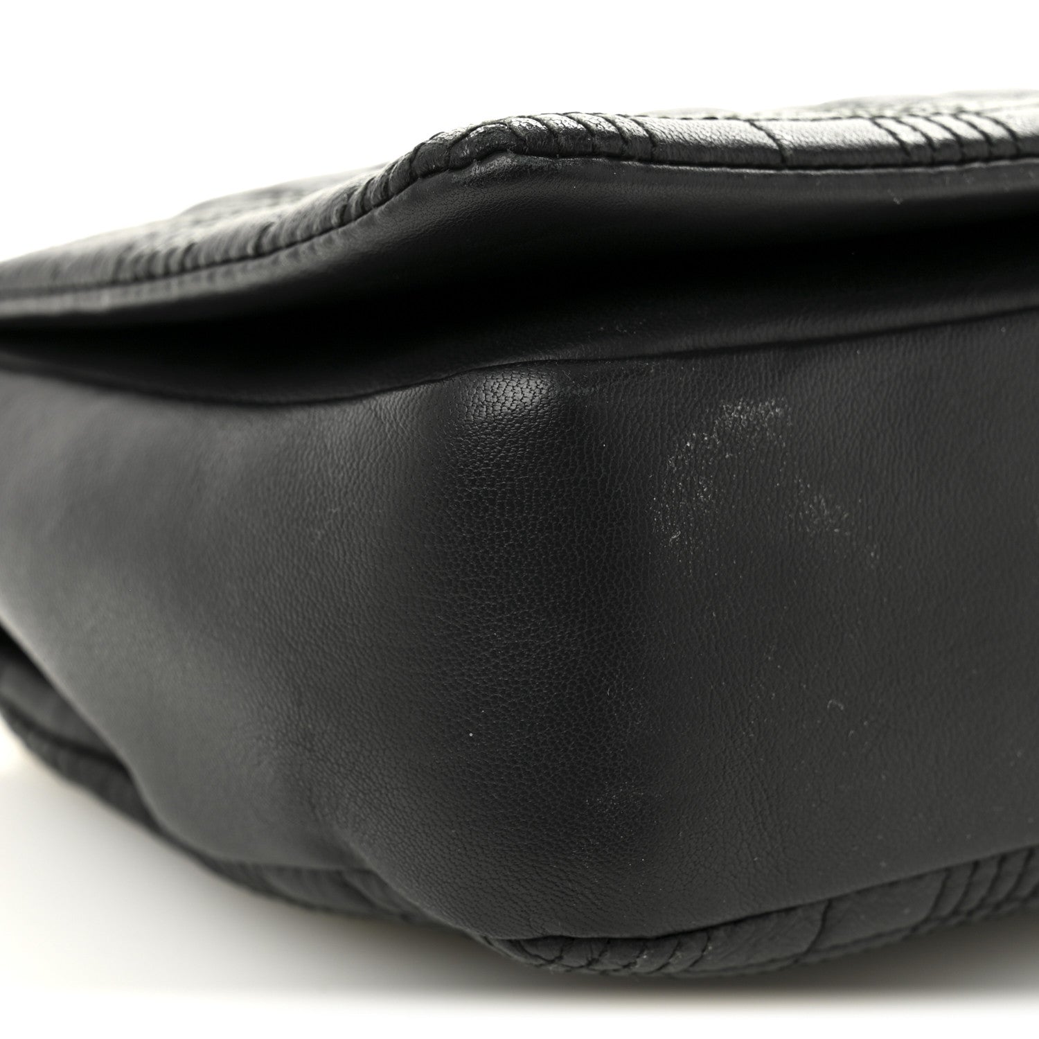 Burberry Lambskin Quilted Medium Lola Bag Black 9 of 10