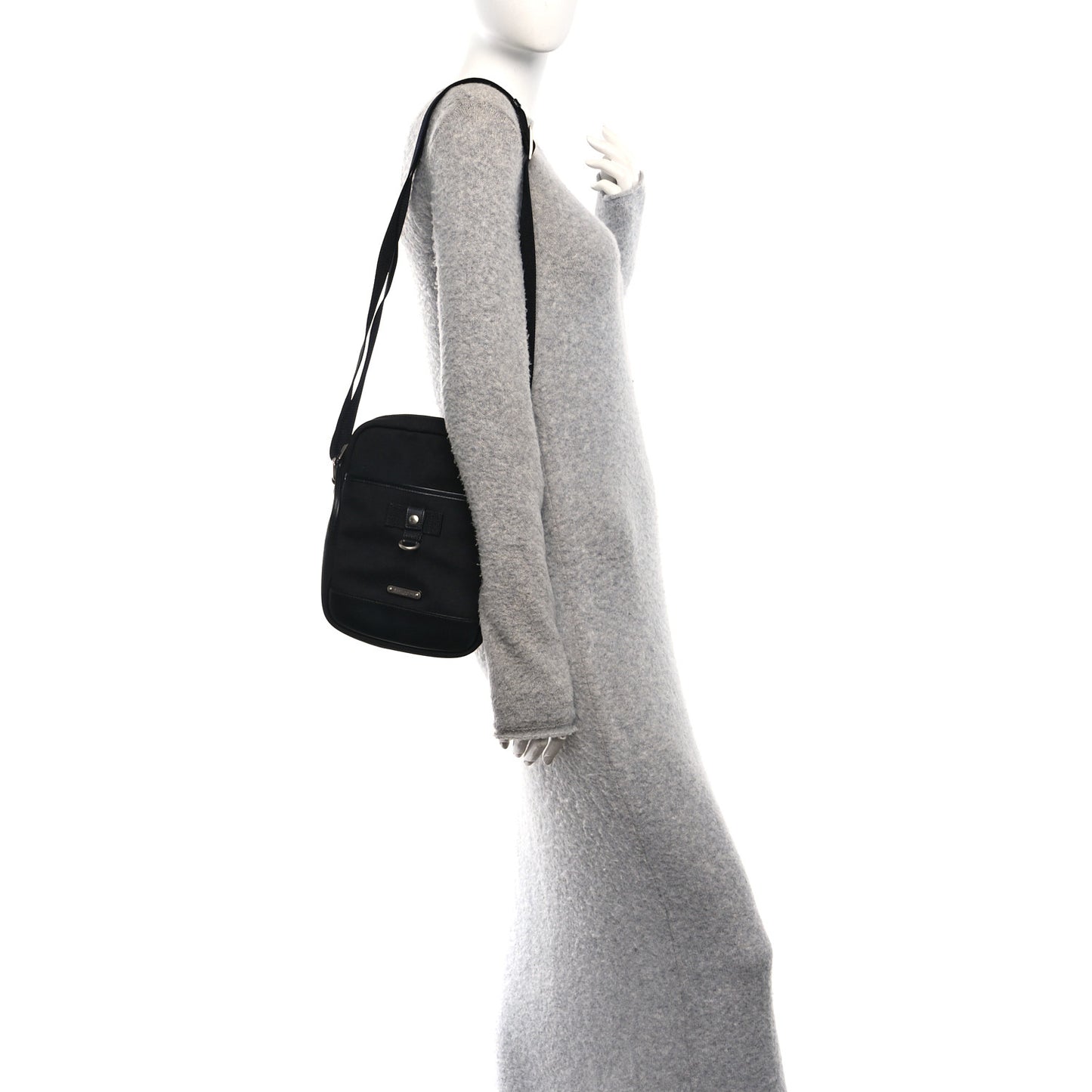 Canvas Rivington Race Pouch Black