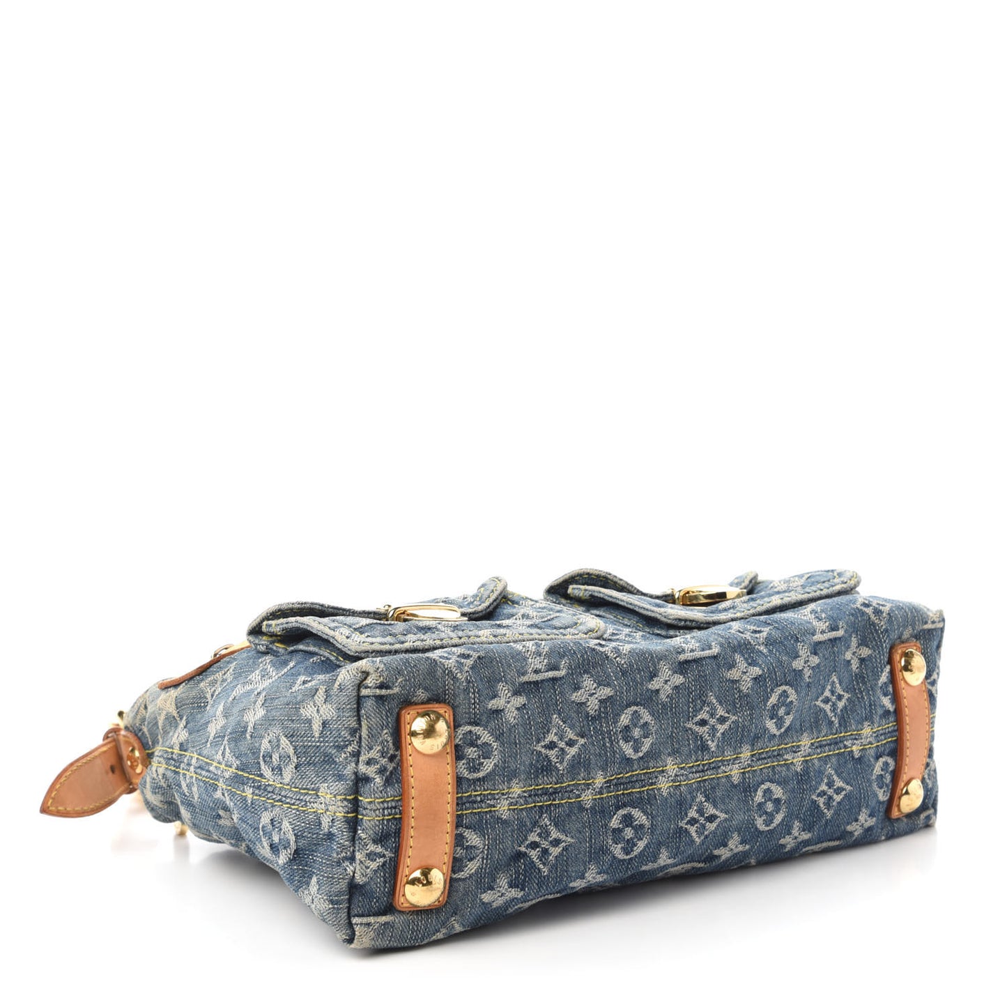 Monogram Denim Baggy PM Blue