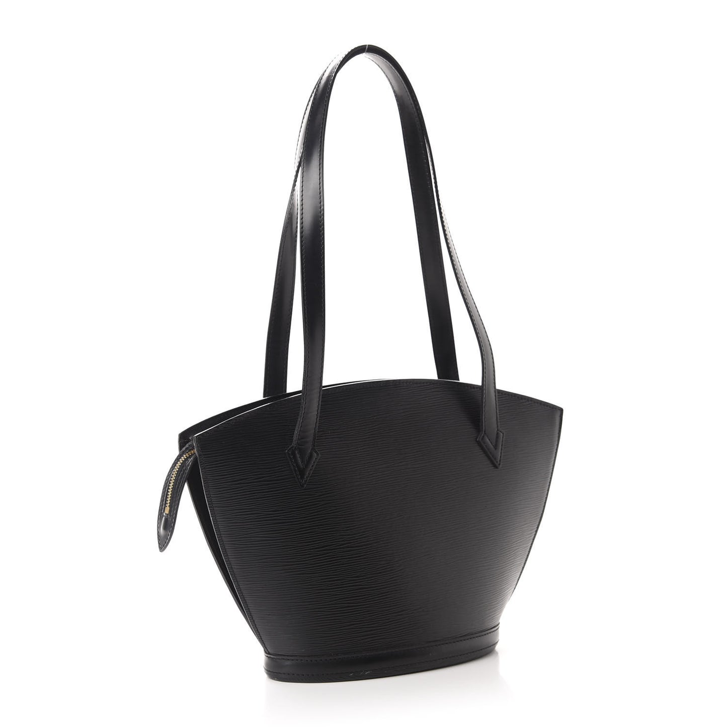 Epi Saint Jacques PM Long Straps Black