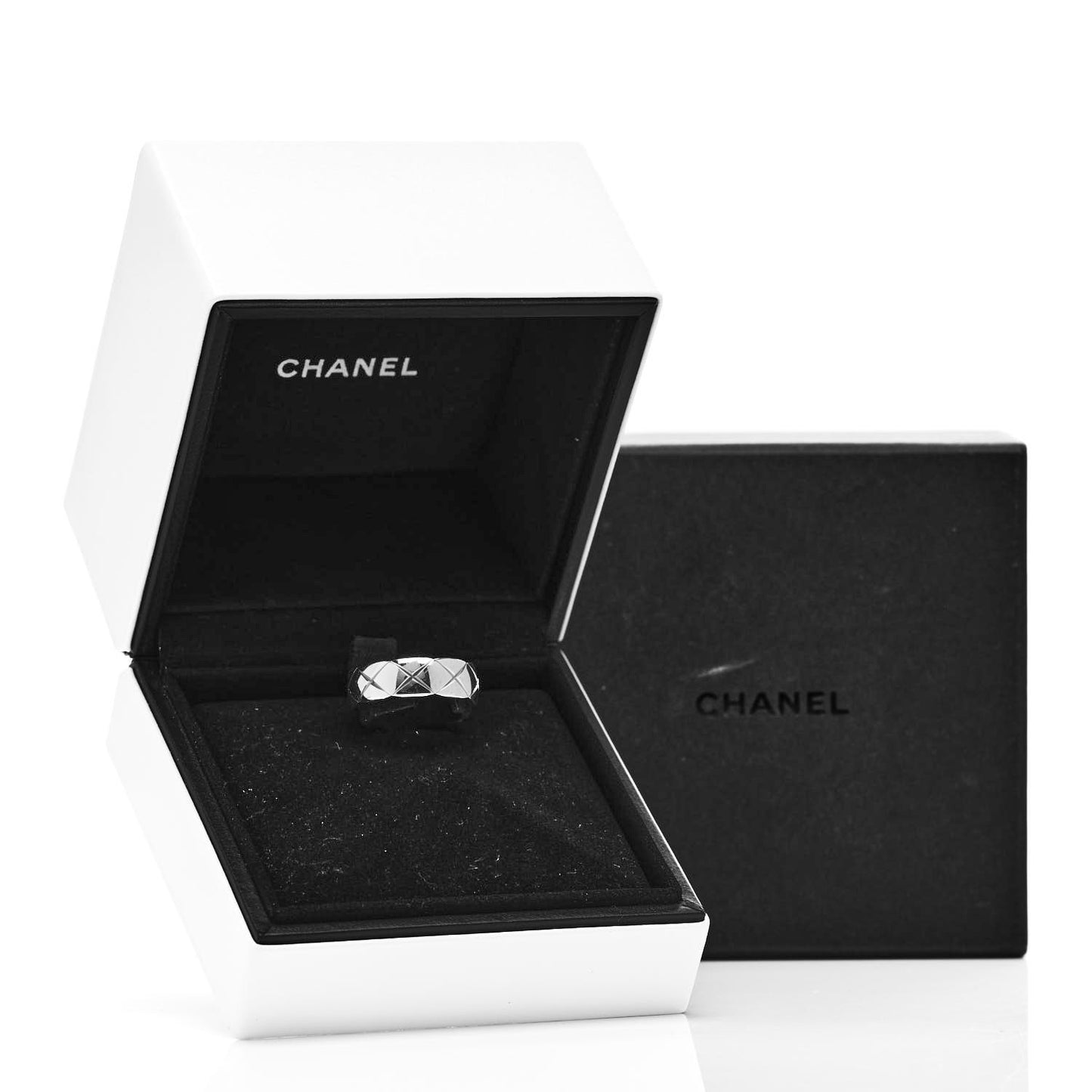 18K White Gold Small Coco Crush Ring 52 6