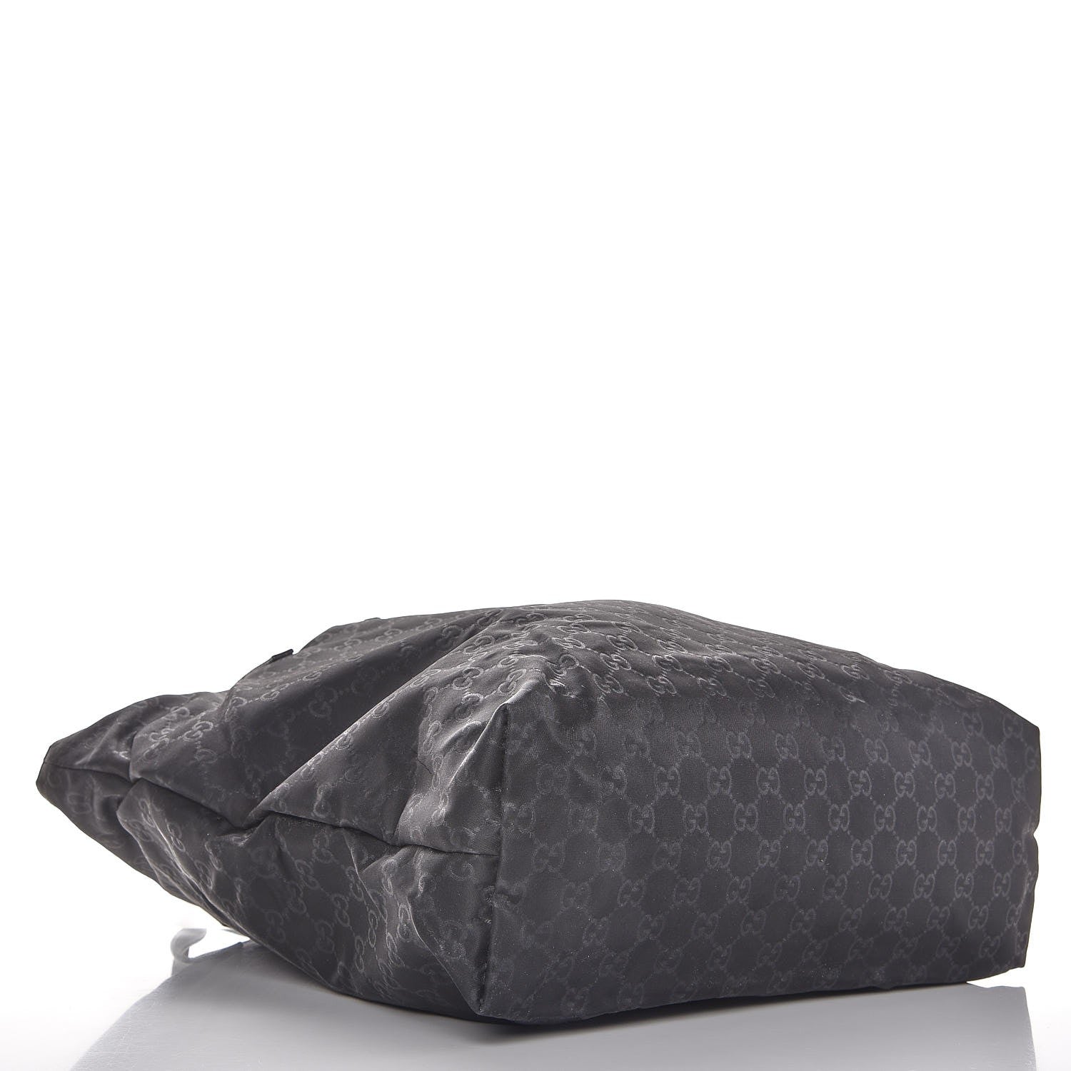 Gucci Nylon Monogram Large Tote Black 4 of 12