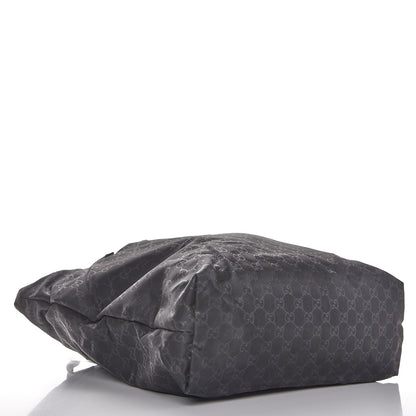 Gucci Nylon Monogram Large Tote Black 4 of 12