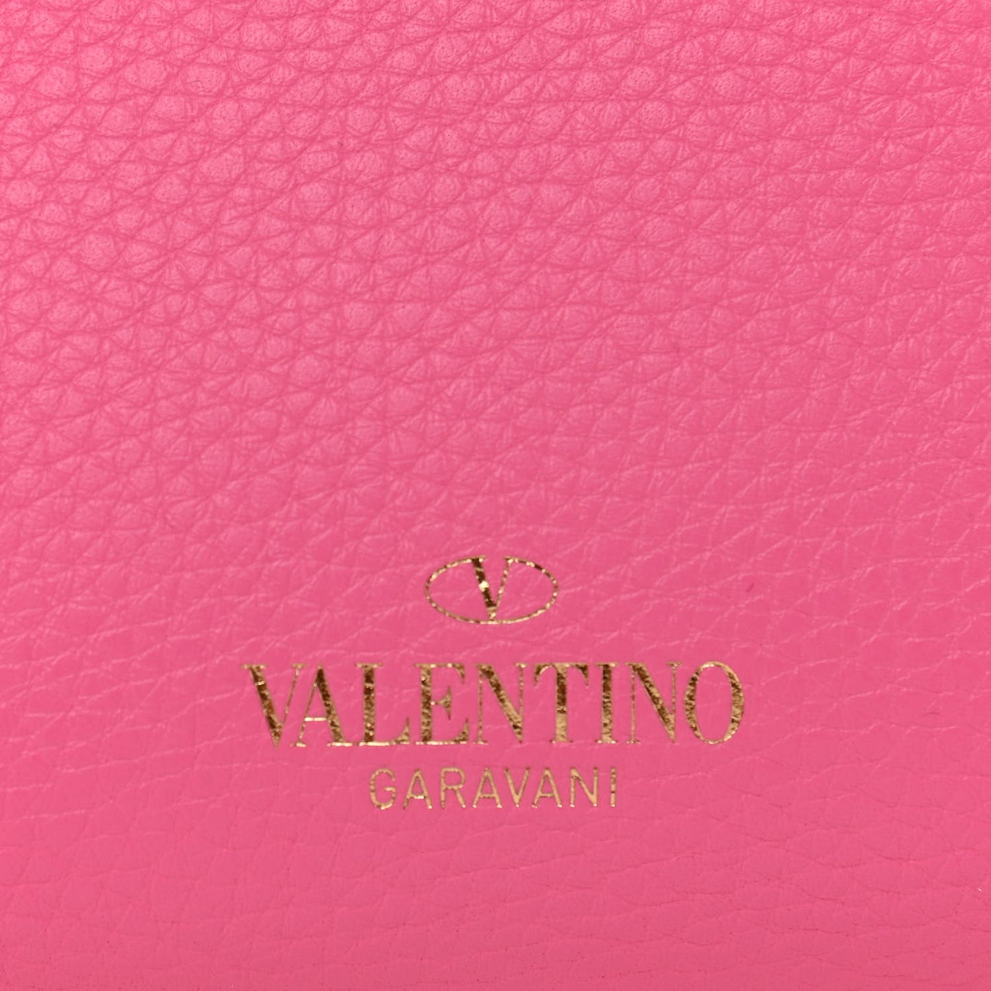 Grained Calfskin Rockstud Shoulder Tote Feminine Pink