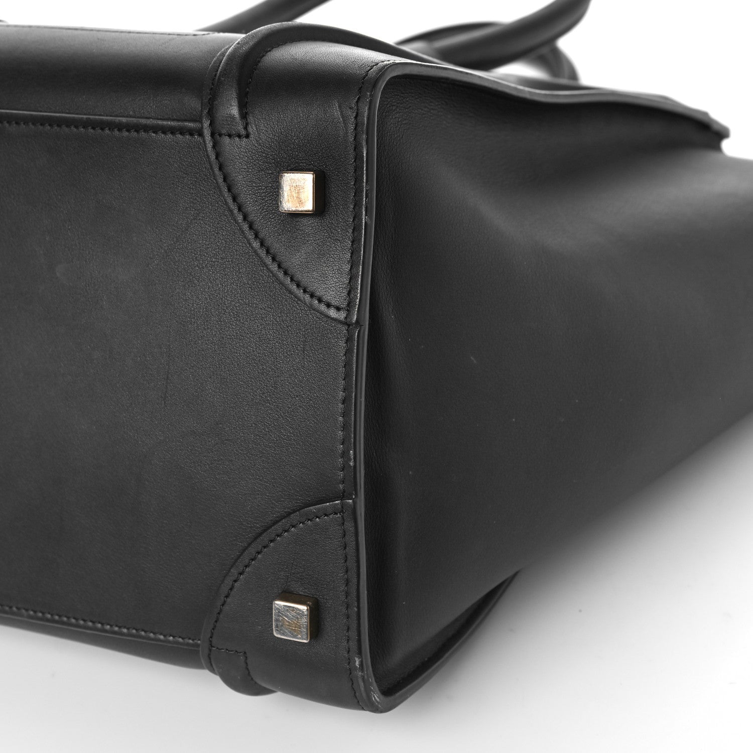 Celine Smooth Calfskin Mini Luggage Black 8 of 13