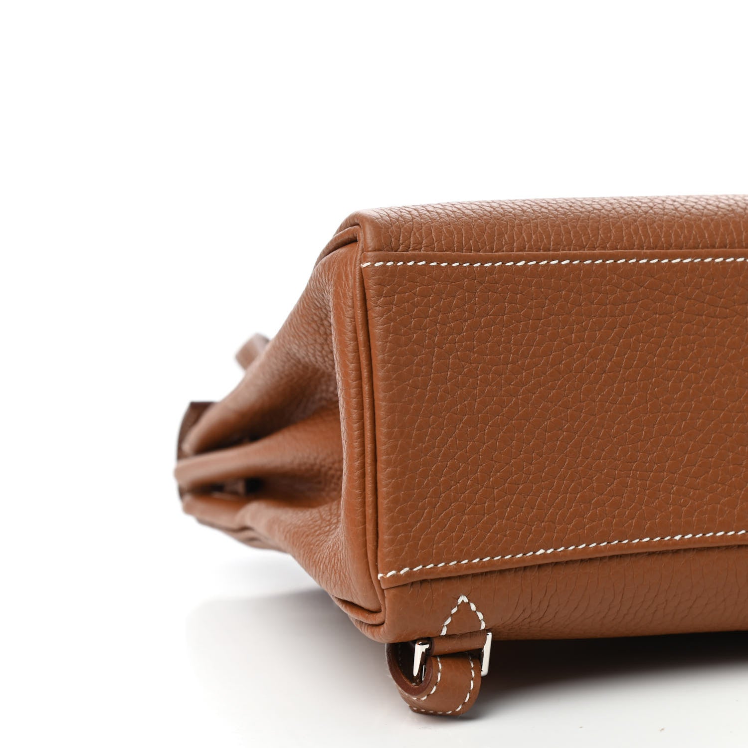 Hermes Taurillon Clemence Kelly Ado Backpack Gold 7 of 10