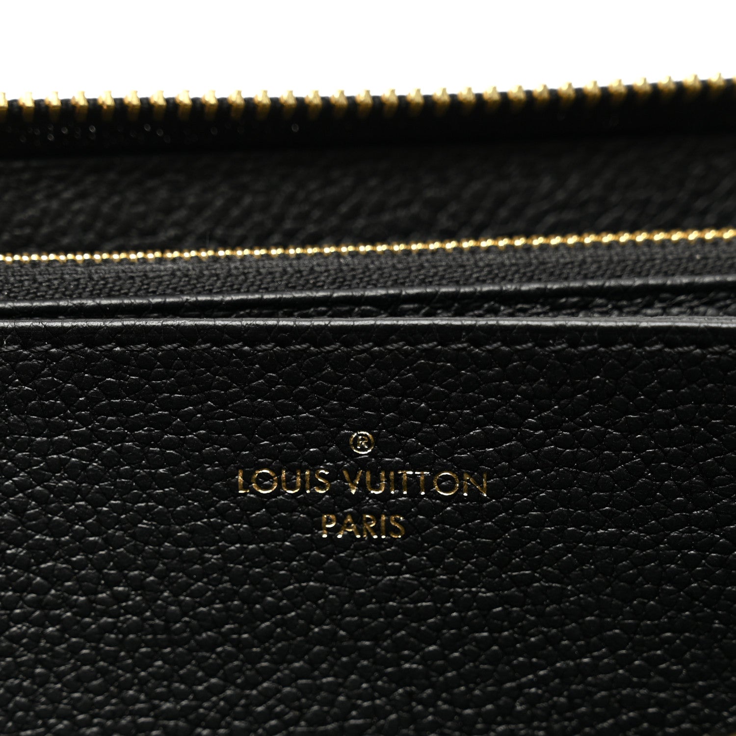 Louis Vuitton Empreinte Zippy Wallet Black 6 of 7