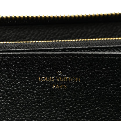 Louis Vuitton Empreinte Zippy Wallet Black 6 of 7