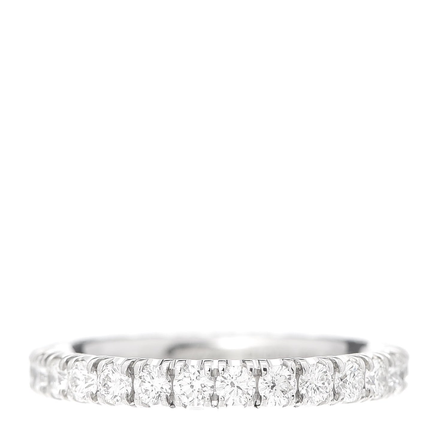 Platinum Diamond 2.6mm Etincelle de Wedding Band Ring 50 5.25