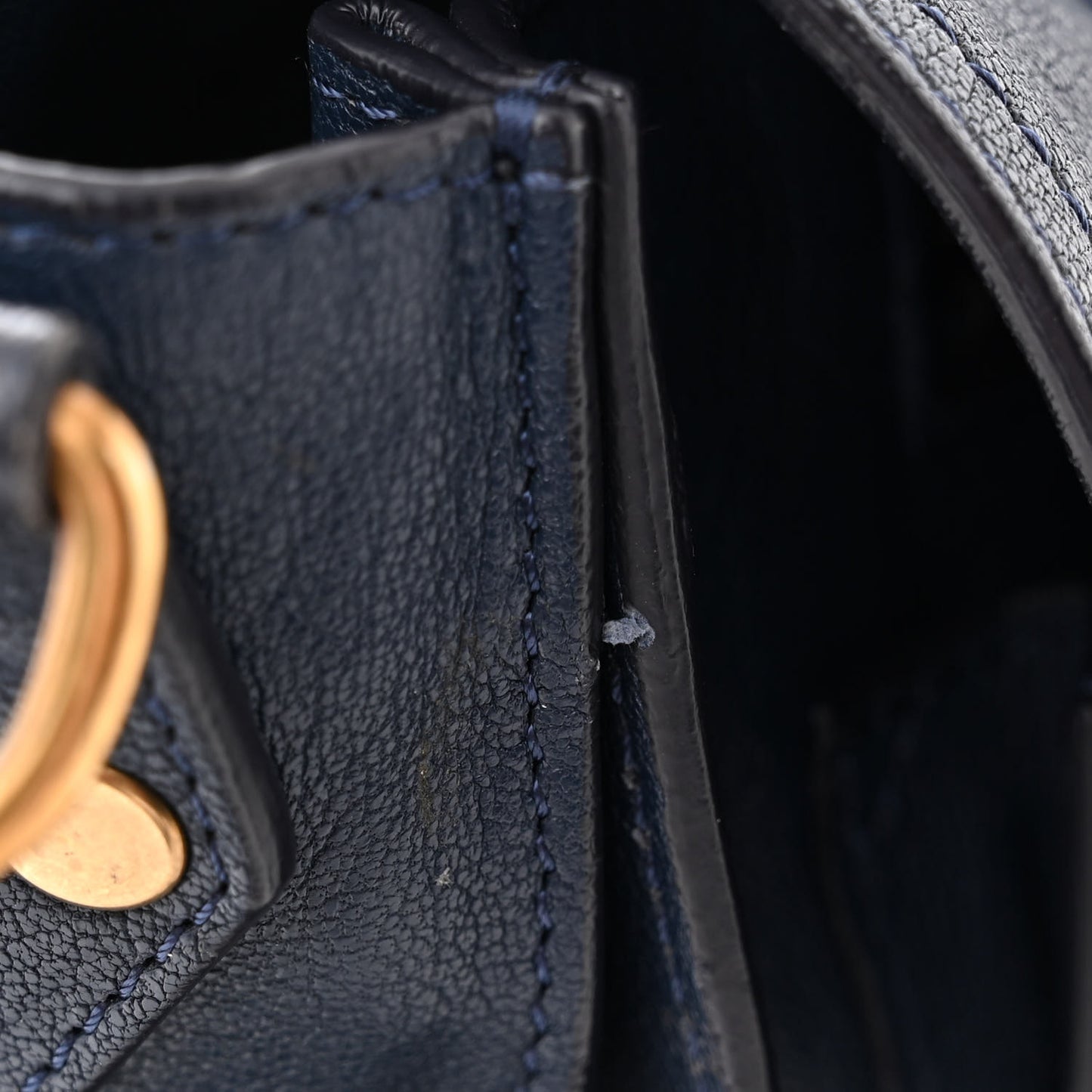 Lambskin Medium PS1 Satchel Navy