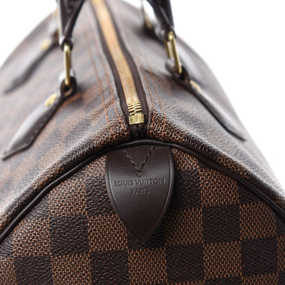 Louis Vuitton Damier Ebene Speedy 30 8 of 11