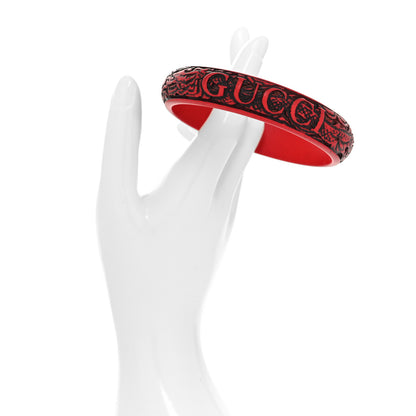 Gucci Resin Flora Bracelet Red 2 of 5
